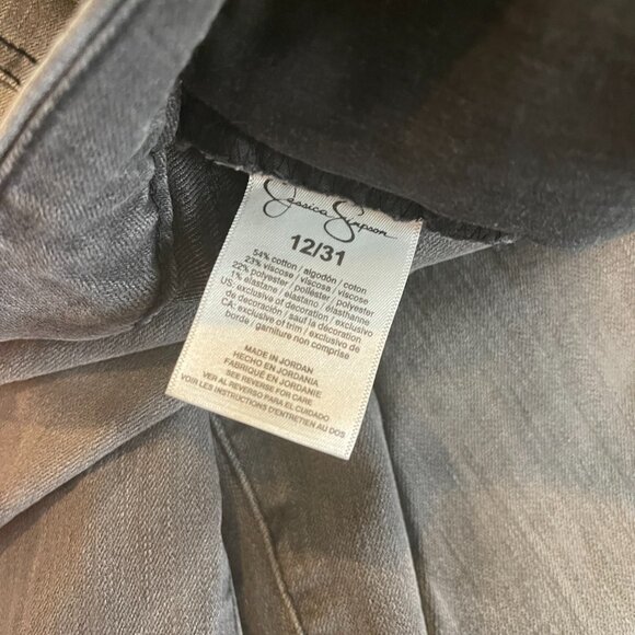 Jessica Simpson High Rise Skinny Jeans Size 12 - Picture 6 of 8